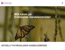 Tablet Screenshot of erikslund.com